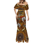 Custom Hawthorn Hawks NAIDOC Week 2024 Mermaid Dress Mascot Football