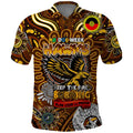 Custom Hawthorn Hawks NAIDOC Week 2024 Polo Shirt Mascot Football