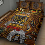 Hawthorn Hawks NAIDOC Week 2024 Quilt Bed Set Mascot Football