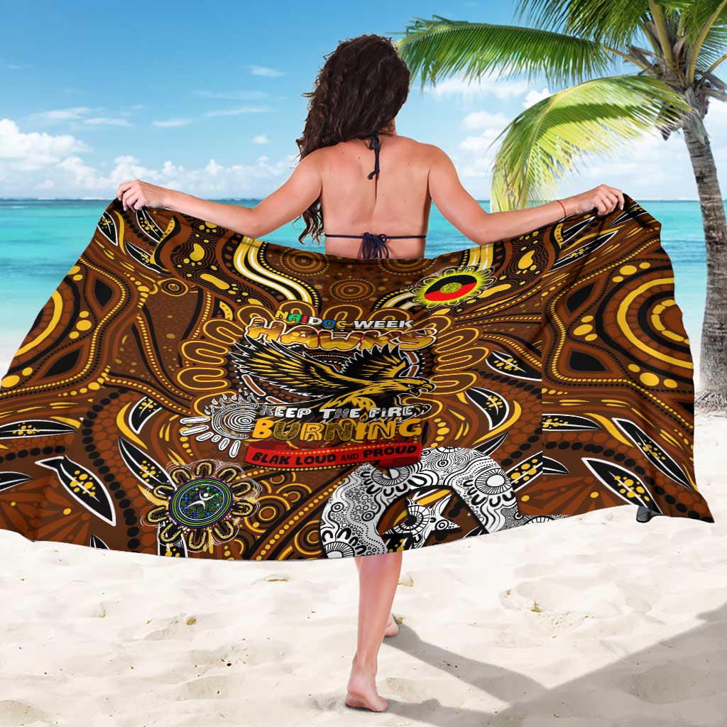Hawthorn Hawks NAIDOC Week 2024 Sarong Mascot Football