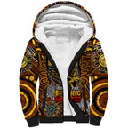 Custom Hawthorn Hawks NAIDOC Week 2024 Sherpa Hoodie Mascot Football