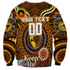 Custom Hawthorn Hawks NAIDOC Week 2024 Sweatshirt Mascot Football