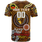Custom Hawthorn Hawks NAIDOC Week 2024 T Shirt Mascot Football