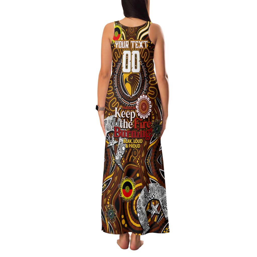 Custom Hawthorn Hawks NAIDOC Week 2024 Tank Maxi Dress Mascot Football
