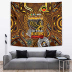 Hawthorn Hawks NAIDOC Week 2024 Tapestry Mascot Football