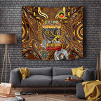 Hawthorn Hawks NAIDOC Week 2024 Tapestry Mascot Football