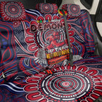 Melbourne Demons NAIDOC Week 2024 Back Car Seat Cover Mascot Football