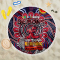 Melbourne Demons NAIDOC Week 2024 Beach Blanket Mascot Football