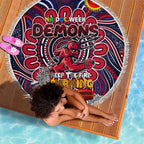 Melbourne Demons NAIDOC Week 2024 Beach Blanket Mascot Football