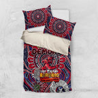 Melbourne Demons NAIDOC Week 2024 Bedding Set Mascot Football