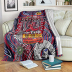 Melbourne Demons NAIDOC Week 2024 Blanket Mascot Football