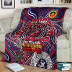Melbourne Demons NAIDOC Week 2024 Blanket Mascot Football