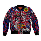 Custom Melbourne Demons NAIDOC Week 2024 Bomber Jacket Mascot Football