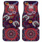 Melbourne Demons NAIDOC Week 2024 Car Mats Mascot Football