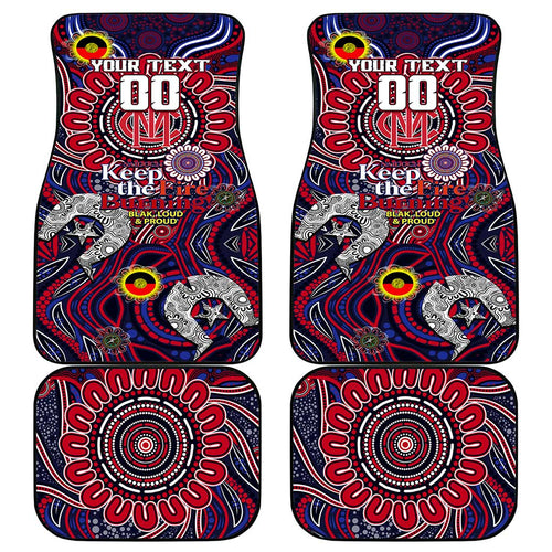 Melbourne Demons NAIDOC Week 2024 Car Mats Mascot Football