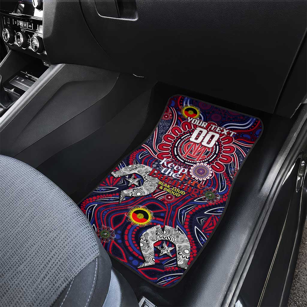 Melbourne Demons NAIDOC Week 2024 Car Mats Mascot Football
