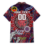 Custom Melbourne Demons NAIDOC Week 2024 Family Matching Mermaid Dress and Hawaiian Shirt Mascot Football