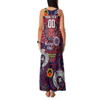 Custom Melbourne Demons NAIDOC Week 2024 Family Matching Tank Maxi Dress and Hawaiian Shirt Mascot Football