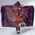 Melbourne Demons NAIDOC Week 2024 Hooded Blanket Mascot Football