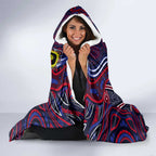 Melbourne Demons NAIDOC Week 2024 Hooded Blanket Mascot Football