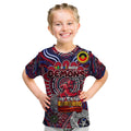 Custom Melbourne Demons NAIDOC Week 2024 Kid T Shirt Mascot Football