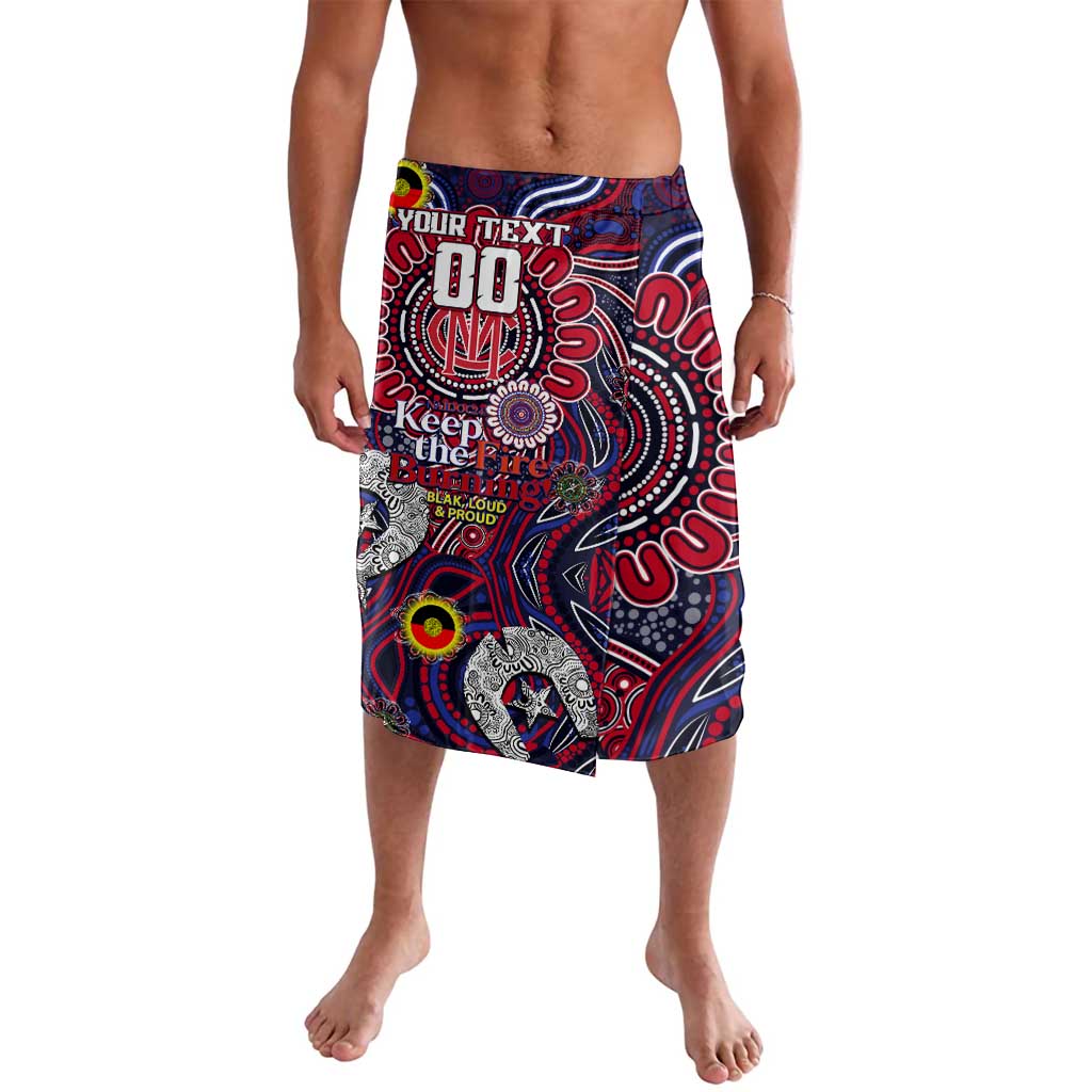 Custom Melbourne Demons NAIDOC Week 2024 Lavalava Mascot Football