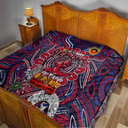 Melbourne Demons NAIDOC Week 2024 Quilt Mascot Football