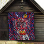 Melbourne Demons NAIDOC Week 2024 Quilt Mascot Football