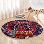 Melbourne Demons NAIDOC Week 2024 Round Carpet Mascot Football