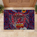 Melbourne Demons NAIDOC Week 2024 Rubber Doormat Mascot Football