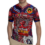 Custom Melbourne Demons NAIDOC Week 2024 Rugby Jersey Mascot Football