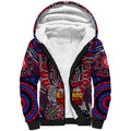 Custom Melbourne Demons NAIDOC Week 2024 Sherpa Hoodie Mascot Football