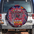 Melbourne Demons NAIDOC Week 2024 Spare Tire Cover Mascot Football