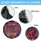 Melbourne Demons NAIDOC Week 2024 Spare Tire Cover Mascot Football