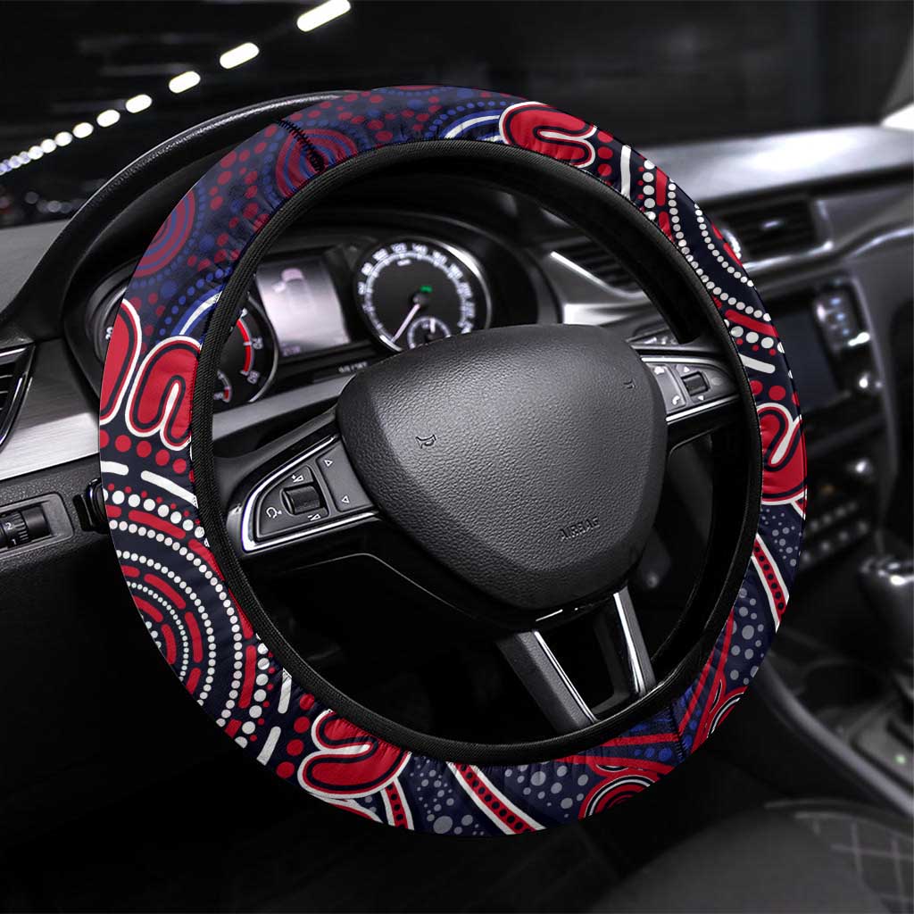 Melbourne Demons NAIDOC Week 2024 Steering Wheel Cover Mascot Football