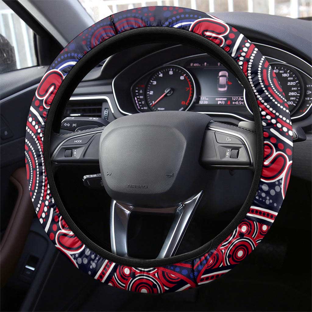 Melbourne Demons NAIDOC Week 2024 Steering Wheel Cover Mascot Football