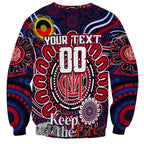 Custom Melbourne Demons NAIDOC Week 2024 Sweatshirt Mascot Football