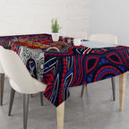 Melbourne Demons NAIDOC Week 2024 Tablecloth Mascot Football