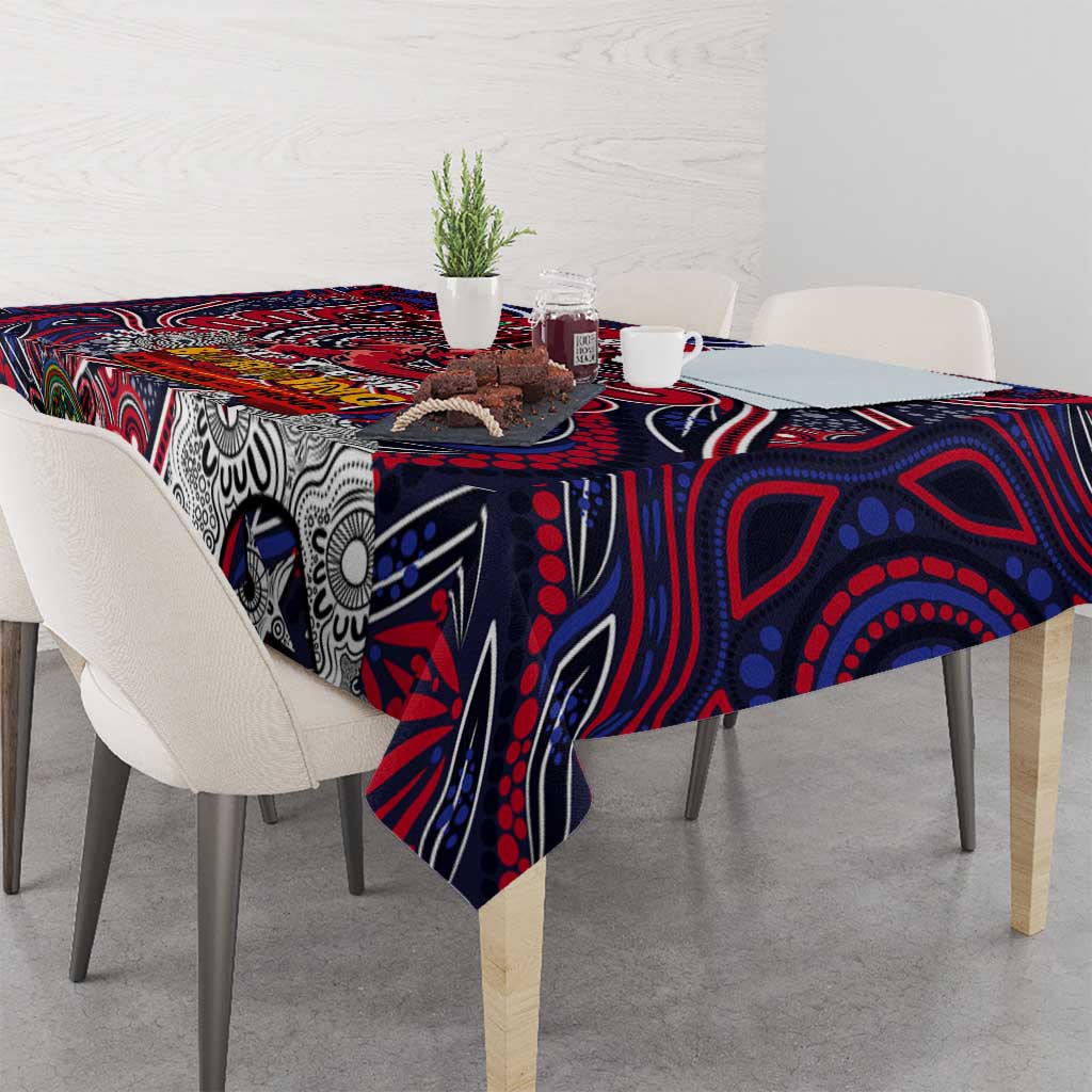 Melbourne Demons NAIDOC Week 2024 Tablecloth Mascot Football