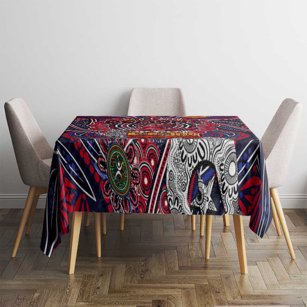 Melbourne Demons NAIDOC Week 2024 Tablecloth Mascot Football