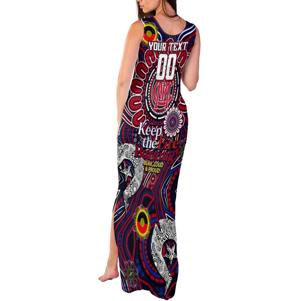 Custom Melbourne Demons NAIDOC Week 2024 Tank Maxi Dress Mascot Football