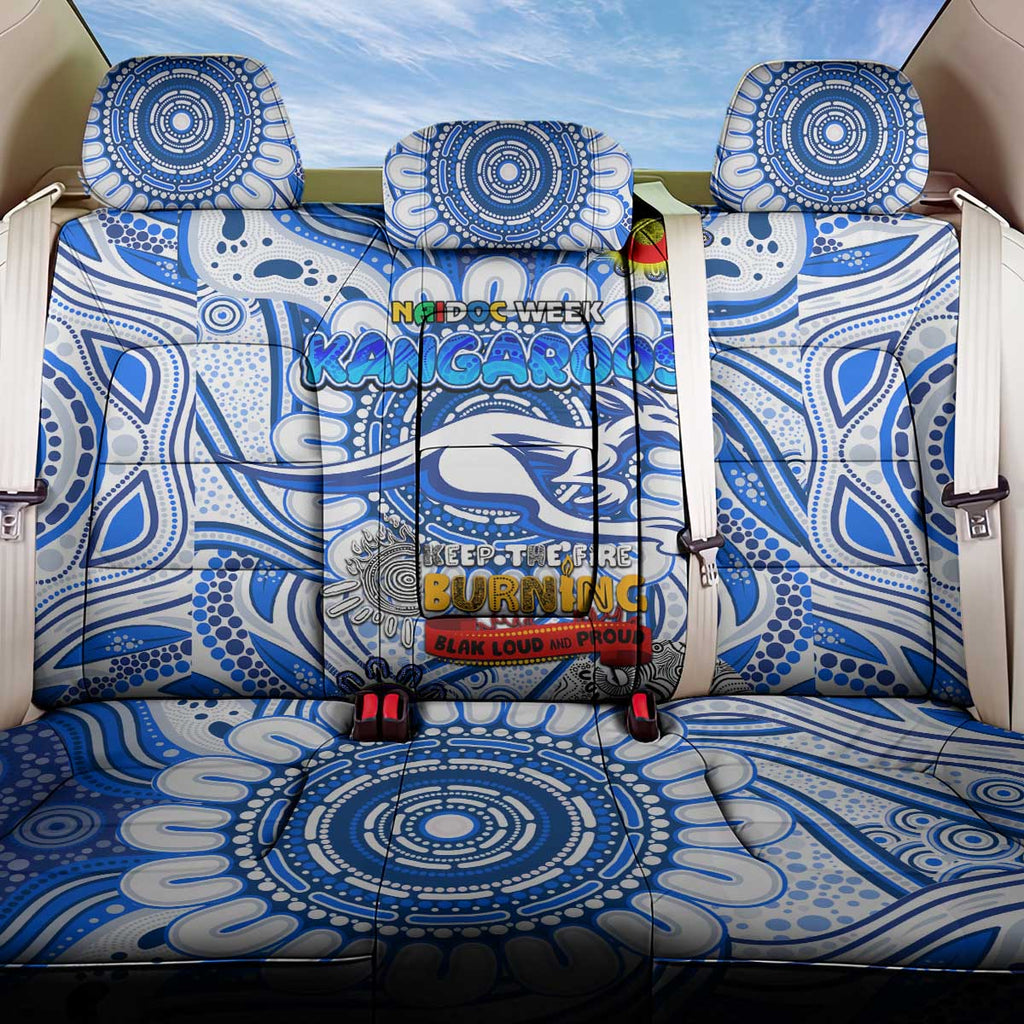 North Melbourne Kangaroos NAIDOC Week 2024 Back Car Seat Cover Mascot Football