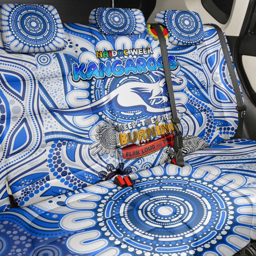 North Melbourne Kangaroos NAIDOC Week 2024 Back Car Seat Cover Mascot Football