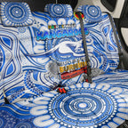 North Melbourne Kangaroos NAIDOC Week 2024 Back Car Seat Cover Mascot Football