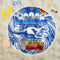 North Melbourne Kangaroos NAIDOC Week 2024 Beach Blanket Mascot Football