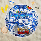North Melbourne Kangaroos NAIDOC Week 2024 Beach Blanket Mascot Football