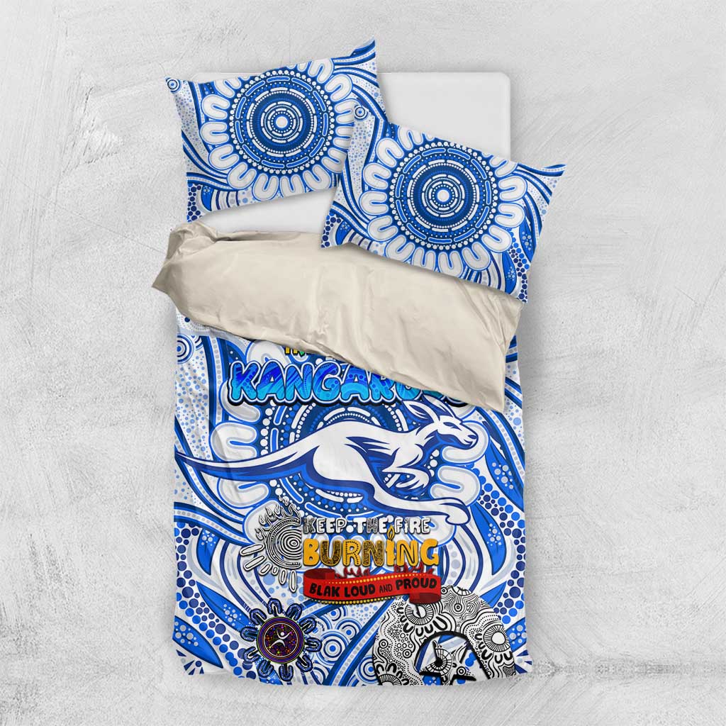 North Melbourne Kangaroos NAIDOC Week 2024 Bedding Set Mascot Football
