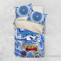 North Melbourne Kangaroos NAIDOC Week 2024 Bedding Set Mascot Football