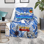 North Melbourne Kangaroos NAIDOC Week 2024 Blanket Mascot Football