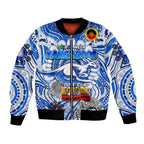 Custom North Melbourne Kangaroos NAIDOC Week 2024 Bomber Jacket Mascot Football